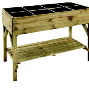 potager sur pieds en bois de Pologne