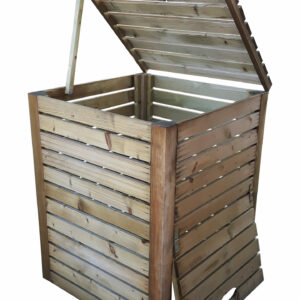 Composteur bois avec couvercle bois de pologne