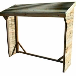 Abri-bûches bois standard