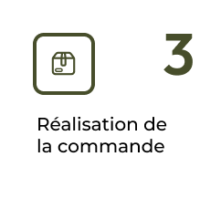 étape trois de nos certifications réalisation de la commande