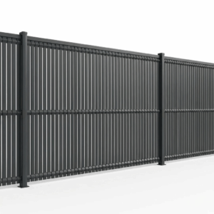 Kit occultant PVC rigide pour clôture rigide 2m50 – RAL 7016