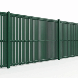 Kit occultant PVC rigide pour clôture rigide 2m50 – RAL 6005