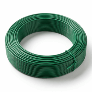 Plastic-coated tension wire
