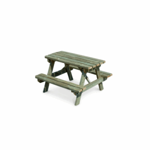 Table de pique-nique enfant en bois