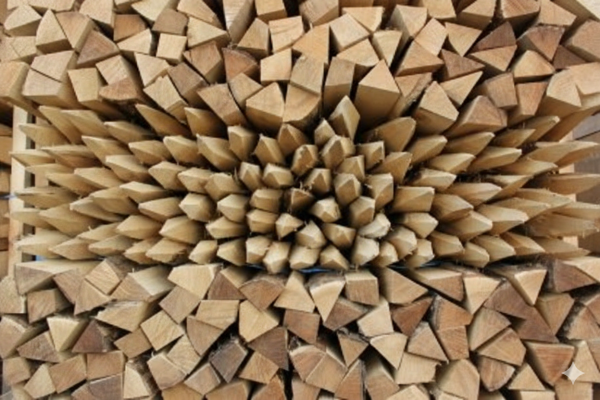 LES PIQUETS POLYGONAUX EN ACACIA