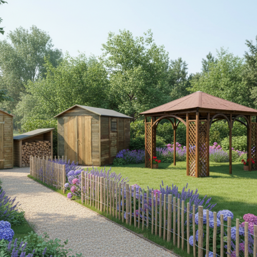 aménagement du jardin