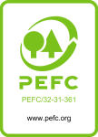 PEFC certification label IBP Group Bois De Pologne