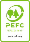 PEFC certification label IBP Group Bois De Pologne